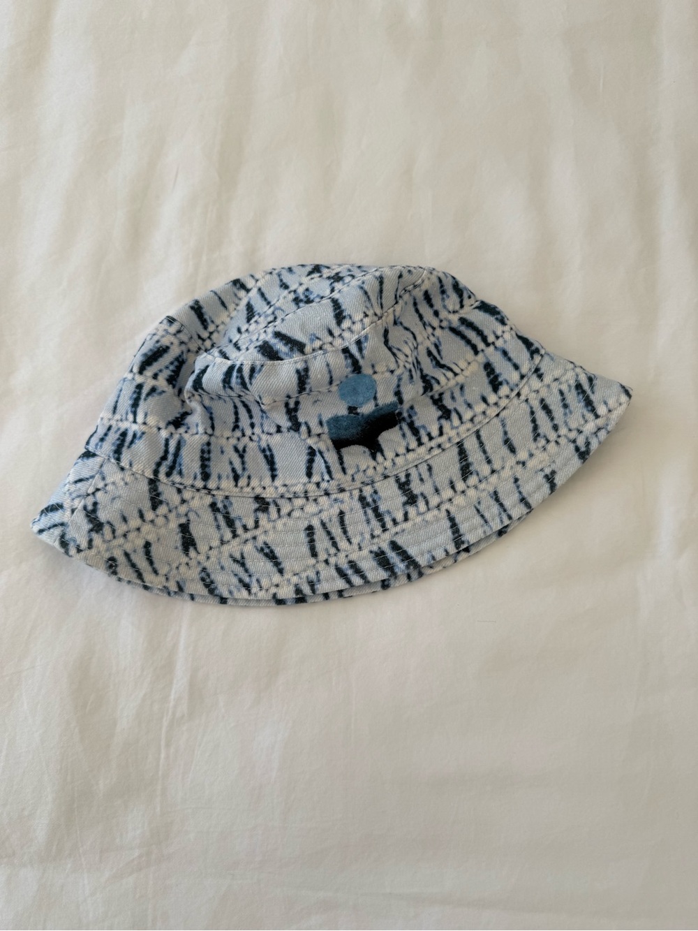 Isabelle Marant Blue Tie-Dye Bucket Hat